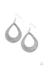 Load image into Gallery viewer, A Hot MESH - Silver Earrings
