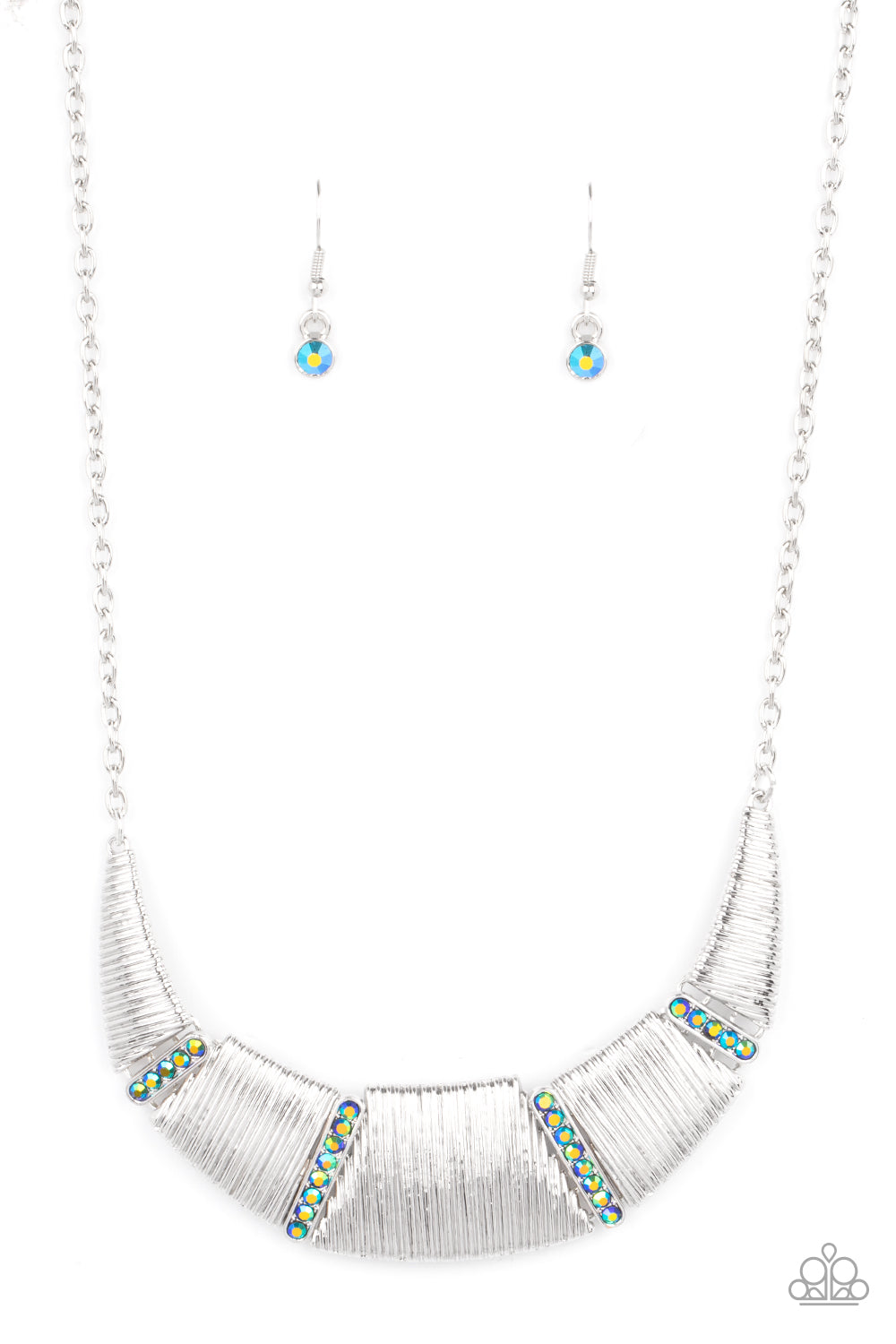 Going Through Phases - Multicolor Necklace