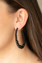 Load image into Gallery viewer, Glamour Graduate - Black Earrings
