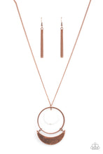 Load image into Gallery viewer, Moonlight Sailing - Copper Necklace
