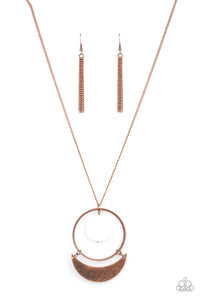 Moonlight Sailing - Copper Necklace