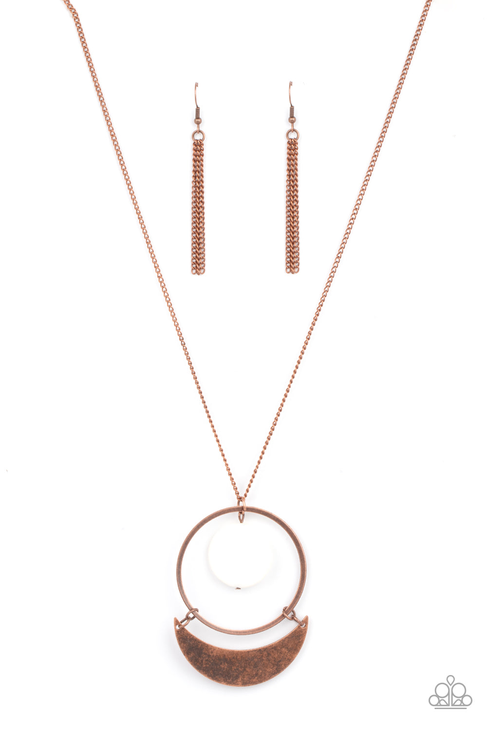 Moonlight Sailing - Copper Necklace