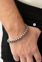Load image into Gallery viewer, Armed Combat - Silver Mens Bracelet
