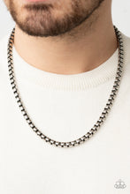 Load image into Gallery viewer, Combat Zone - Silver Mens Necklace
