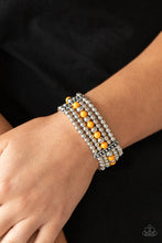Load image into Gallery viewer, Gloss Over The Details - Orange Bracelet
