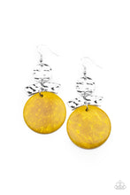 Load image into Gallery viewer, Diva Of My Domain - Yellow Earrings
