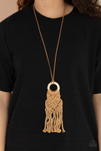 Load image into Gallery viewer, Crafty Couture - Brown Necklace
