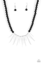 Load image into Gallery viewer, Icy Intimidation - Black Necklace
