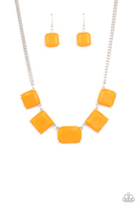 Instant Mood Booster - Orange Necklace