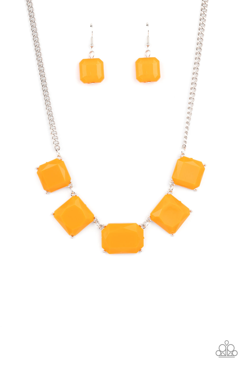 Instant Mood Booster - Orange Necklace