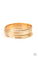 Load image into Gallery viewer, How Do You Stack Up? - Gold Bracelets
