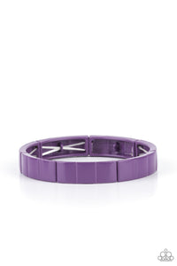 Material Movement - Purple Bracelet