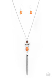 Natural Novice - Orange Necklace