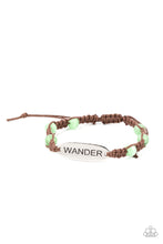 Load image into Gallery viewer, Roaming For Days - Green Bracelet
