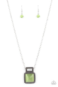 Ethereally Elemental - Green Necklace