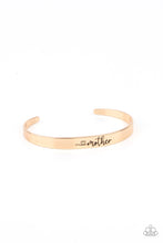Load image into Gallery viewer, Sweetly Named - Gold Cuff Bracelet
