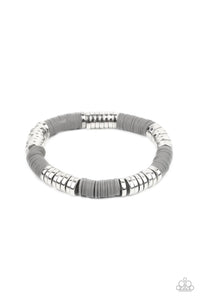 Stacked In Your Favor - Silver Bracelet