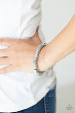 Load image into Gallery viewer, Stacked In Your Favor - Silver Bracelet
