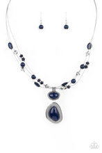 Load image into Gallery viewer, Discovering New Destinations - Blue Necklace
