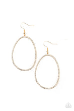 Load image into Gallery viewer, OVAL-ruled! - Gold Earrings
