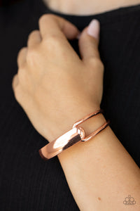 Couture-Clutcher - Copper Hinge Bracelet