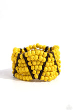 Load image into Gallery viewer, Way Off TROPIC - Yellow Bracelet
