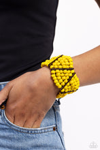 Load image into Gallery viewer, Way Off TROPIC - Yellow Bracelet
