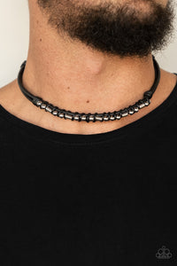 Westside Wrangler - Black Mens Necklace