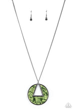 Load image into Gallery viewer, Chromatic Couture - Green Necklace
