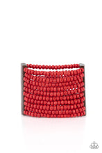 Load image into Gallery viewer, Waikiki Wonderland - Red Bracelet
