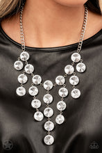 Load image into Gallery viewer, Spotlight Stunner - Blockbuster White Necklace
