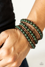 Load image into Gallery viewer, Pine Paradise - Green Bracelet
