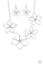 Load image into Gallery viewer, Flower Garden Fashionista - Silver Necklace
