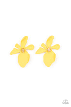 Load image into Gallery viewer, Hawaiian Heiress - Yellow Earrings
