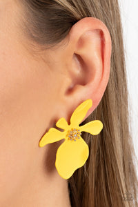 Hawaiian Heiress - Yellow Earrings