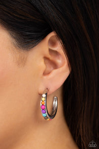 Rural Relaxation - Multicolor Earrings