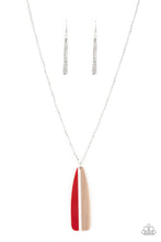 Load image into Gallery viewer, Grab a Paddle - Red Necklace
