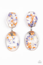 Load image into Gallery viewer, Flaky Fashion - Orange Earrings
