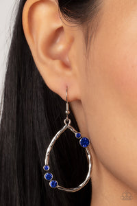 Shop Till You DROPLET - Blue Earrings