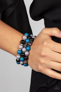 Poshly Packing - Multicolor Blue Bracelet