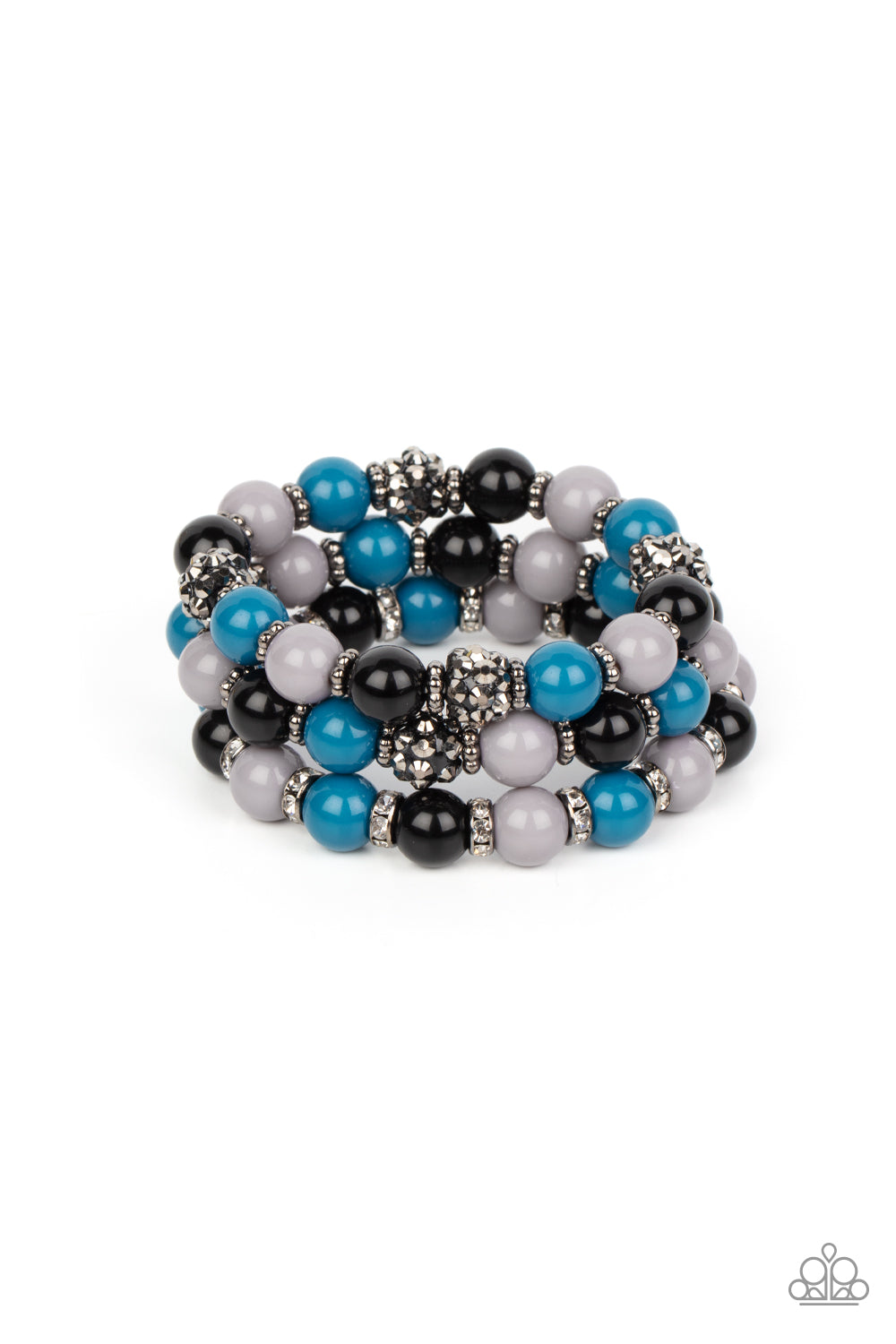 Poshly Packing - Multicolor Blue Bracelet