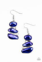 Load image into Gallery viewer, Gem Galaxy - Blue Earrings
