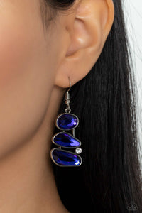 Gem Galaxy - Blue Earrings