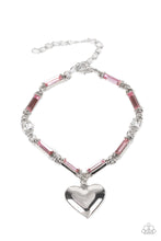 Load image into Gallery viewer, Sweetheart Secrets - Pink Heart Bracelet
