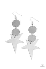 Load image into Gallery viewer, Star Bizarre - Silver Earrings
