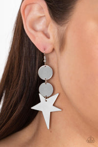 Star Bizarre - Silver Earrings