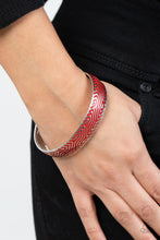 Load image into Gallery viewer, Relic Raider - Red Cuff Bracelet

