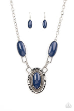 Load image into Gallery viewer, Count to TENACIOUS - Blue Necklace
