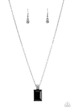 Load image into Gallery viewer, Understated Dazzle - Black Necklace
