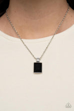 Load image into Gallery viewer, Understated Dazzle - Black Necklace
